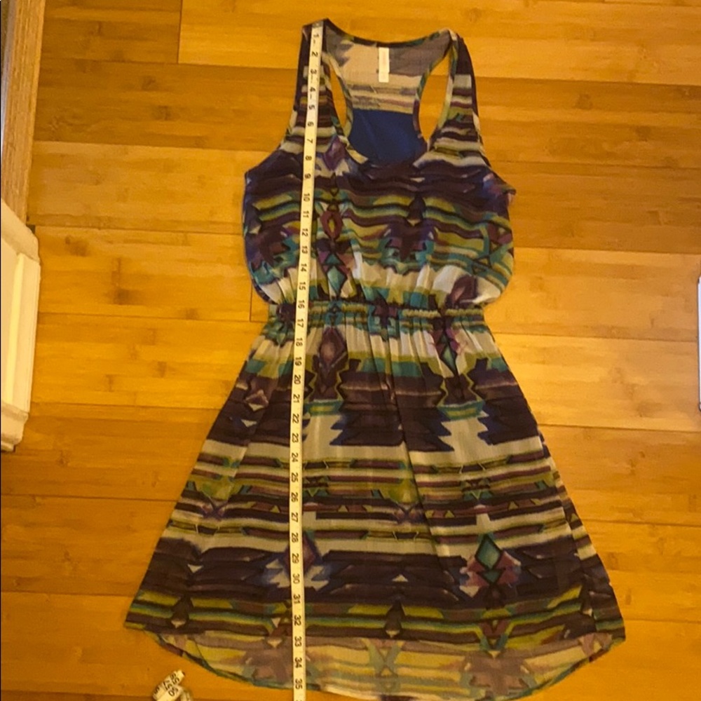 Racerback Chiffon Dress